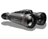 Hikmicro Habrok Binocular with Thermal & Optical Sensor - 1000m LRF, 64GB Memory, Wifi, NETD <20mK